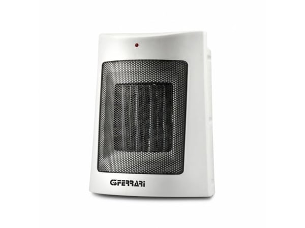 G3 Ferrari G60018, Viftedrevet elektrisk romvarmer, Keramisk, Innendørs, Gulv, Bord, Hvit, Rotasjon