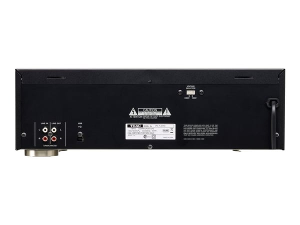 Teac W-1200 - Dobbelt kassettestation - lajittelu