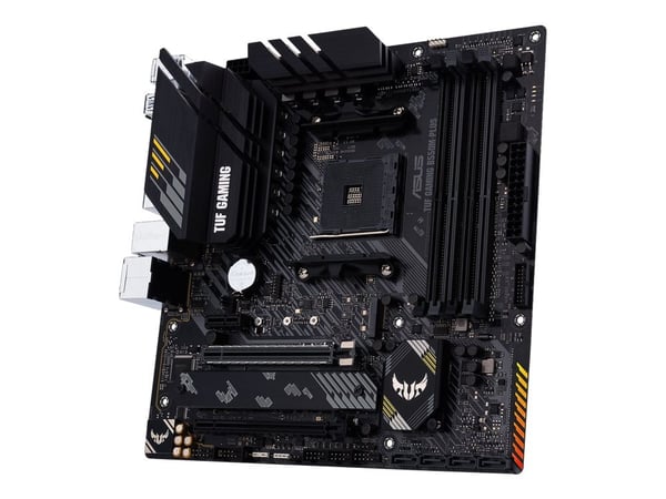ASUS TUF GAMING B550M-PLUS - Hovedkort - micro ATX - Socket AM4 - AMD B550 Chipset - USB-C Gen2, USB 3.2 Gen 1, USB 3.2 Gen 2 - 2.5 Gigabit LAN - i...