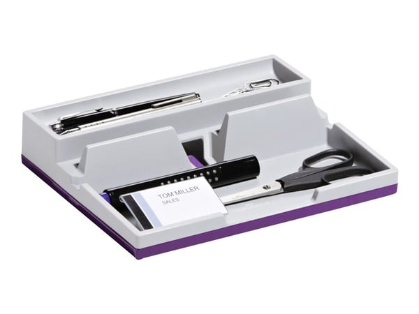 Durable Varicolor, Muovi, Kumi, Harmaa, Purppura, 1 kpl, 190 x 240 x 50 mm