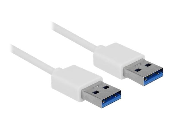 Delock External USB 3.0 4 Port Hub with Locking Screw - Hub - 4 x SuperSpeed USB 3.0 - stasjonær