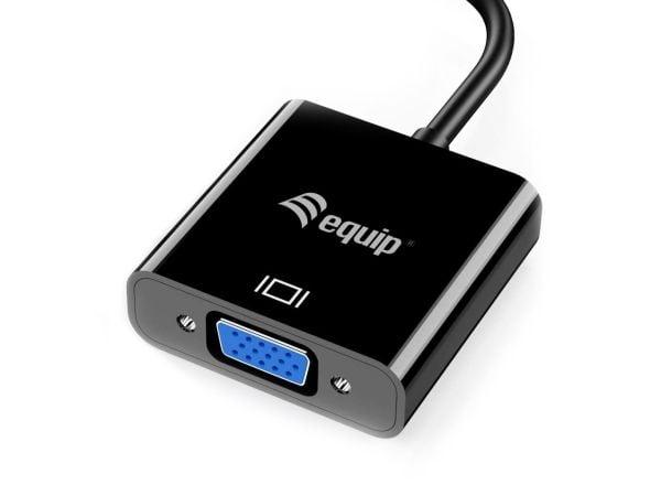 Equip 133384, 3.2 Gen 1 (3.1 Gen 1), USB Type-A, VGA (D-Sub)-utgang, 1920 x 1080 piksler