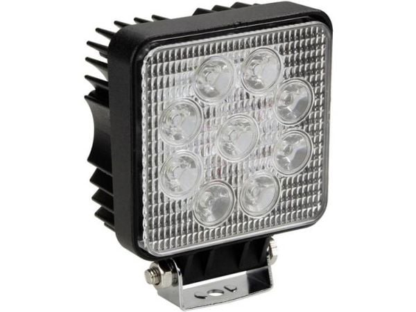 Perel arbeidslys 12 V/24 V LEDA250NW bred nærfeltsbelysning 108 x 135 mm 1800 lm 4250 K