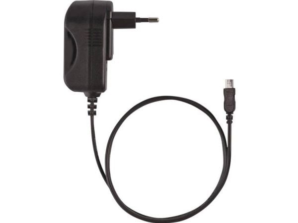 Testo 0554 0447, Sisätila, AC, 5 V, 0,5 A, Musta