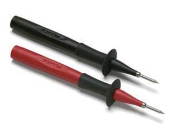 Fluke TP220-1 Sikkerhedstestspidssæt Stikforbindelse 4 mm CAT II 1000 V Sort, Rød 1 stk