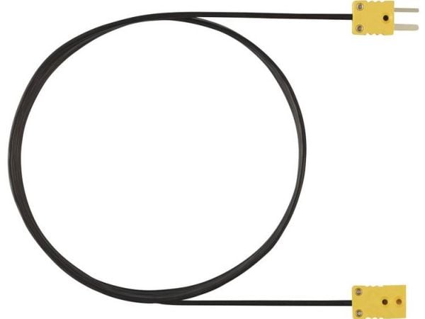 testo 0554 0592 0554 0592 Jatkojohto, 5 m, K-tyypin termoelementtianturille 1 kpl 1 kpl