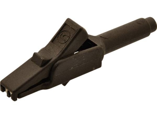 SKS Hirschmann MA 260 SH Säkerhetskrokodilbenkontakt 4 mm CAT II 300 V Röd