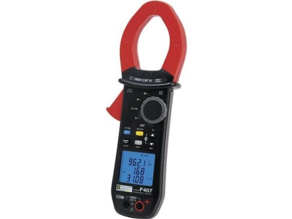 Chauvin Arnoux P01120947 Digital strømtang datalogger CAT IV 1000 V display (counts): 10000