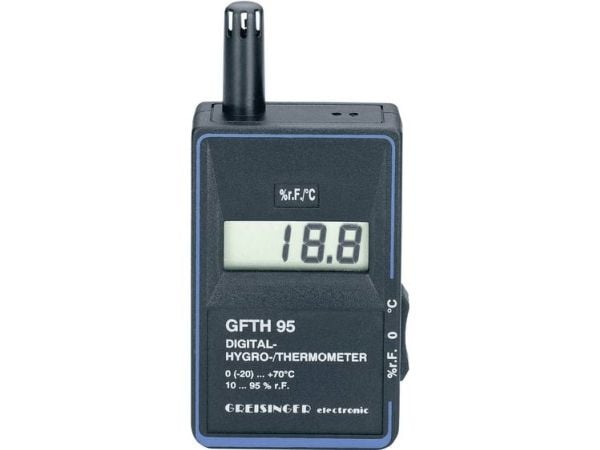 Greisinger GFTH 95 Kosteusmittari (hygrometri) 10 % rH 95 % rH