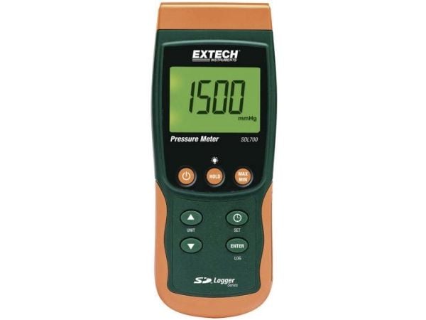 Extech SDL700 Utrustning för tryckmätning Gaser, vätskor 0,002 - 20 bar
