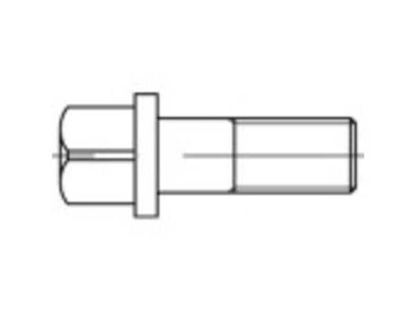 TOOLCRAFT 107941 Firkantskruer M16 60 mm Firkant DIN 478 Firkant DIN 478 Stål 10 stk