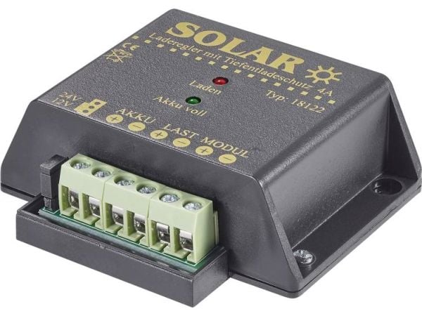 IVT PWM seriel solcelle-laderegulator Serie 12 V, 24 V 4 A
