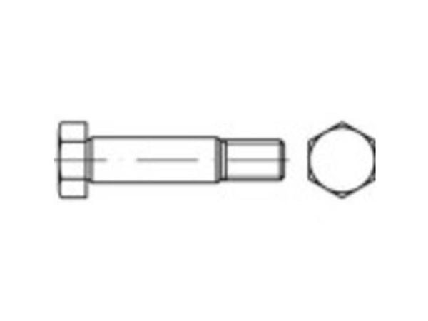 TOOLCRAFT 112013 sekskantskrue M16 90 mm utvendig sekskant DIN 610 stål (10 stk)