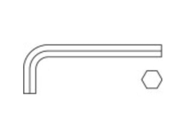 TOOLCRAFT Kulmaruuvinväännin Unbrako 0,7 mm