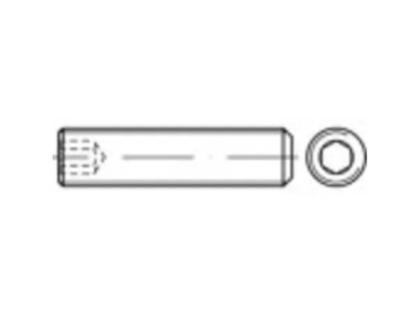 TOOLCRAFT gjæringstapp M10 100 mm stål 100 stk 117553