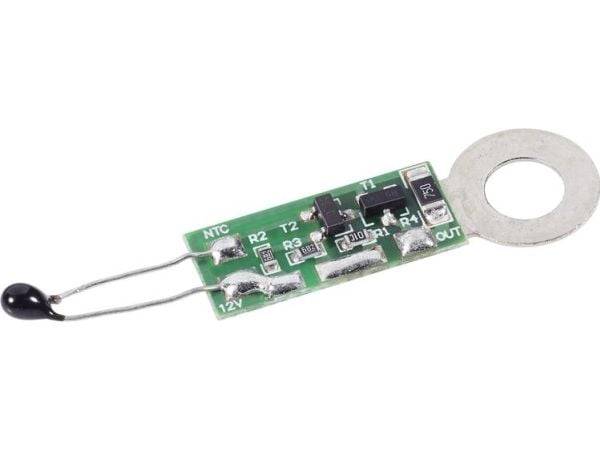 H-Tronic temperaturavhengig viftereguleringsmodul 12 V/DC Temperaturreguleringsområde (°C) +20 til +50 °C
