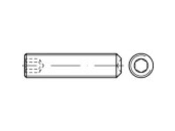 TOOLCRAFT pinolskrue M10 20 mm stål 200 stk