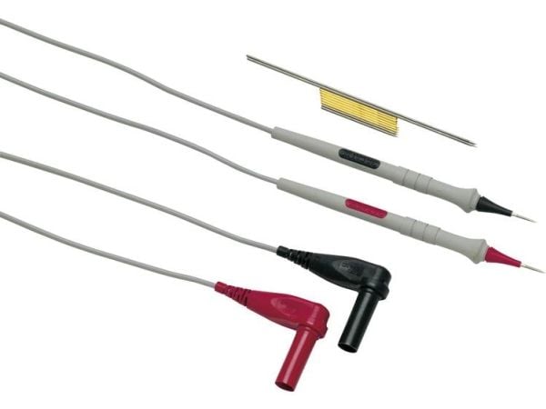 Fluke TL910 turvatestausjohtosarja [teräliitin 4 mm - testikärki] 1,00 m musta, punainen 1 sarja 1 sarja