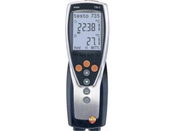 testo 735-2 Temperatur-måleudstyr -200 - +1370 °C Anturityyppi K, Pt100