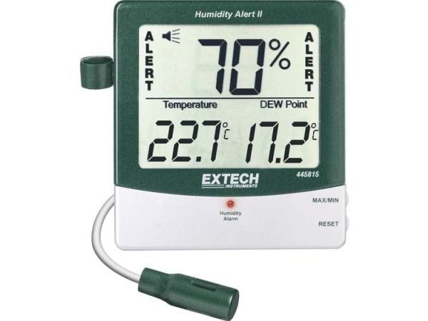 Extech 445815 Fuktmätare (hygrometer) 10 % rH 99 % rH Daggpunktsindikator/formindikator
