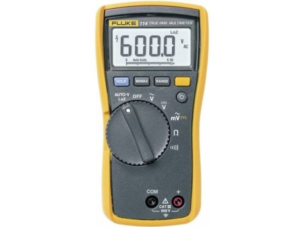 Fluke 114, 9V, 9 V, 84 mm, 46 mm, 167 mm, 550 g