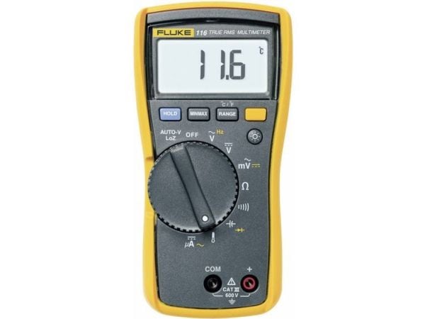 Fluke 2583601 Hånd-multimeter digital CAT III 600 V Visning (teller): 6000