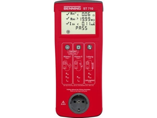 Benningin testilaite F (CEE 7/4) (BENNING ST 710 (DE))