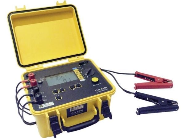 Chauvin Arnoux C.A 6240 mikro- Ohmmeter