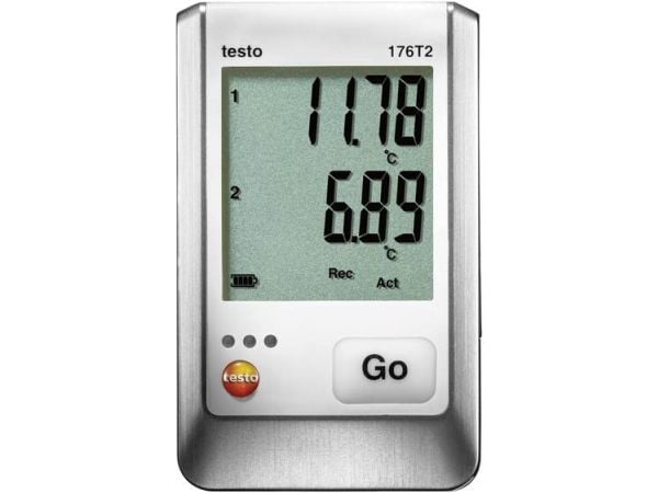testo 0572 1762 176 T2 Temperatur-datalogger Mål Temperature -50 til +400 °C