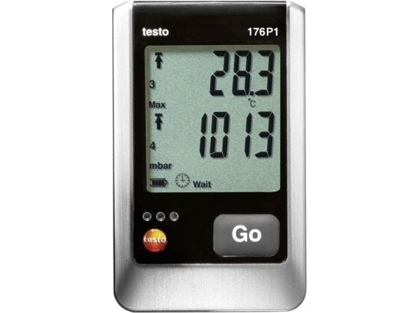 testo 0572 1767 176 P1 Multi-datalogger Mål Temperatur, Lufttryk, Luftfugtighed -40 til 70 °C 0 til 100 % rF 600 - 1100 hPa