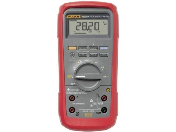 Fluke 28 II Ex, LCD, Batteri, AAA, Alkaline, 100 mm, 198,1 mm