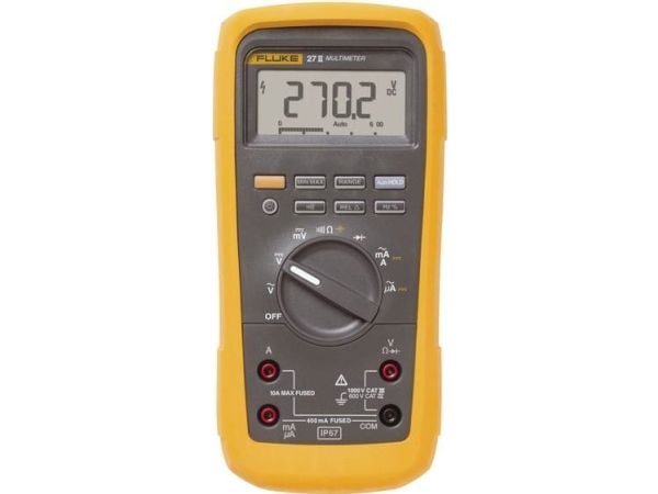 Fluke 3947770 digital håndmultimeter vanntett (IP67) CAT III 1000 V, CAT IV 600 V display (counts): 6000