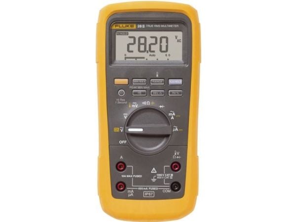 Fluke 28 II, LCD, Batteri, AA, 1,5 V, 100 mm, 63,5 mm