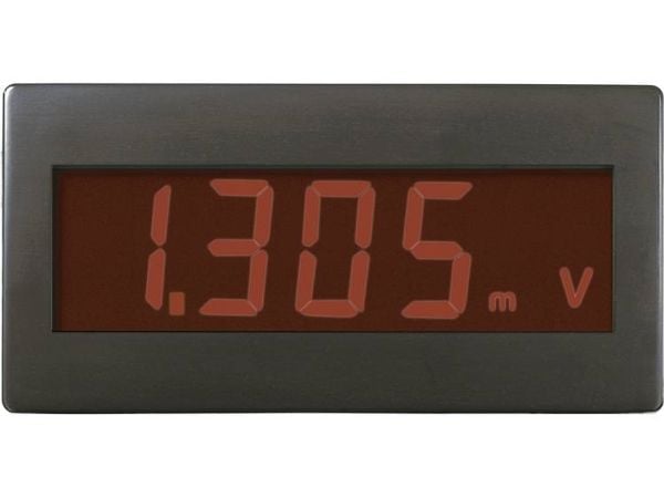 VOLTCRAFT DVM230RN digitalt måleinstrument for innbygging ±199.9 mV (kan utvides etter behov ved montering av motstander)