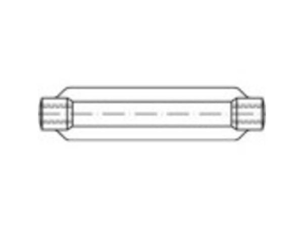 TOOLCRAFT 136588 Spennspennere M20 Stål galvanisert DIN 1480 1 stk