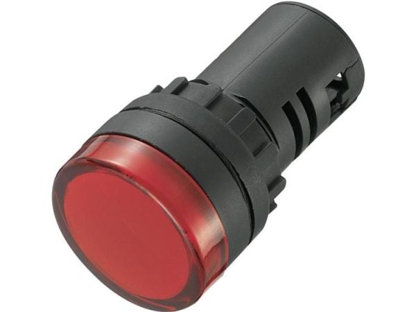 TRU COMPONENTS 140393 LED-merkkivalaisin Punainen 24 V/DC