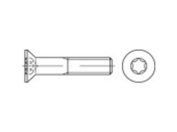TOOLCRAFT 149192 senkeskruer M4 20 mm innvendig sekskant stål galvanisert – 500 stk