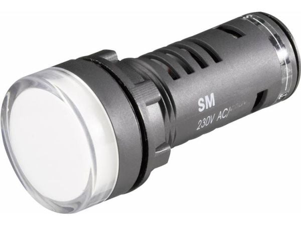 Barthelme 58602415 LED-merkkivalaisin Valkoinen 24 V/DC, 24 V/AC 58602415 58602415