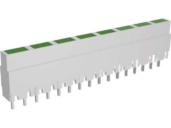Signal Construct ZALW 082 LED-bånd 8x Grønn (L x B x H) 40,8 x 3,7 x 9 mm