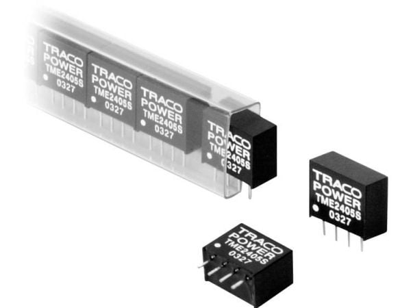 Traco Power TME 0505S, 7,1 mm, 10,2 mm, 11,5 mm, 1,7 g, 1 W, 4.5-5.5 V