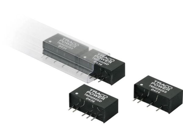 TracoPower TMH 1215D DC/DC-muunnin, tulostus 12 V/DC 15 V/DC, -15 V/DC 65 mA 2 W Lähtöjen lukumäärä: 2 x
