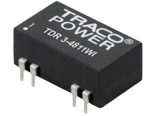Traco Power TDR 3-1212WI, 17,2 mm, 8,7 mm, 18,9 mm, 4,5 g, 3 W, 4.5-18 V