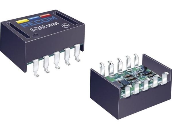 RECOM R-78AA5.0-1.0SMD DC/DC-muunnin, SMD 5,5 V/DC 1 A 6 W Lähtöjen määrä: 1 x