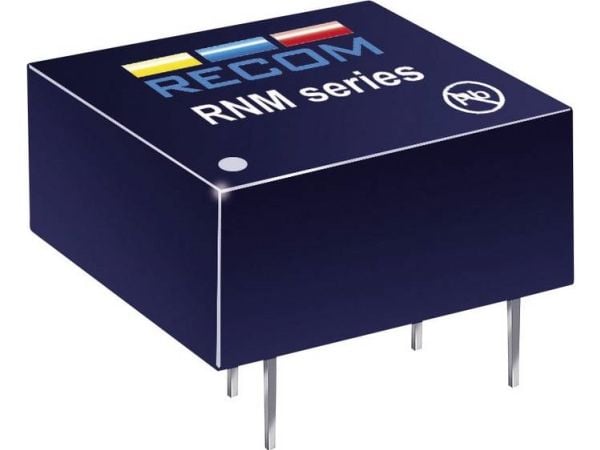 Recom International 10011777 RNM-0505S 1 W DC/DC-muunnin RNM-0505S 5 Vdc 5 Vdc 200 mA