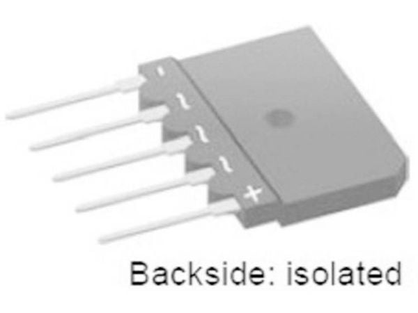 IXYS GUO40-16NO1 Siltasuuntaaja SIP-5 1600 V 40 A kolmivaiheinen