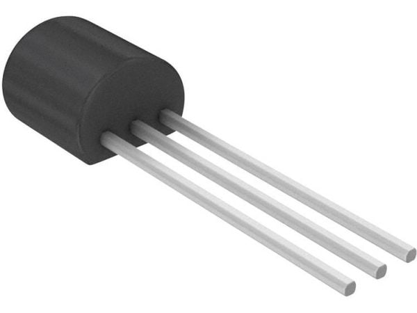 Analogue Devices AD592AN AD592AN Transmittermodul -25 til +105 °C TO-92 med radial ledning