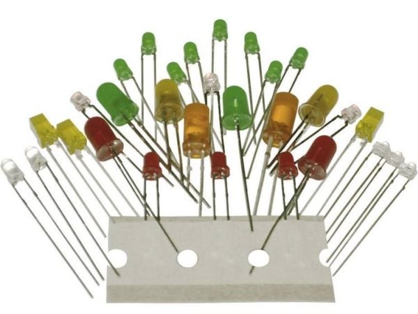 Kemo S036 LED-valikoima punainen, vihreä, keltainen