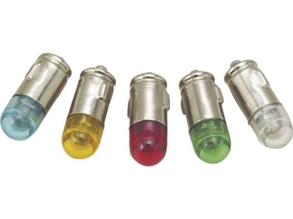 Barthelme LED-merkkivalaisin BA7s Punainen 12 V/DC, 12 V/AC 0,6 lm 70112852