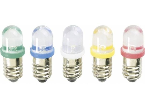 Barthelme LED-merkkivalaisin E10 Lämmin valkoinen 24 V/DC, 24 V/AC 2 lm 59102426