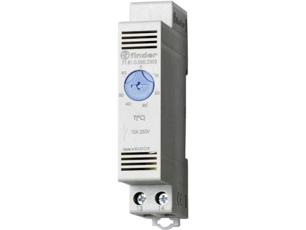 FINDER Termostaatti Modulaarinen 1No Jäähdytys